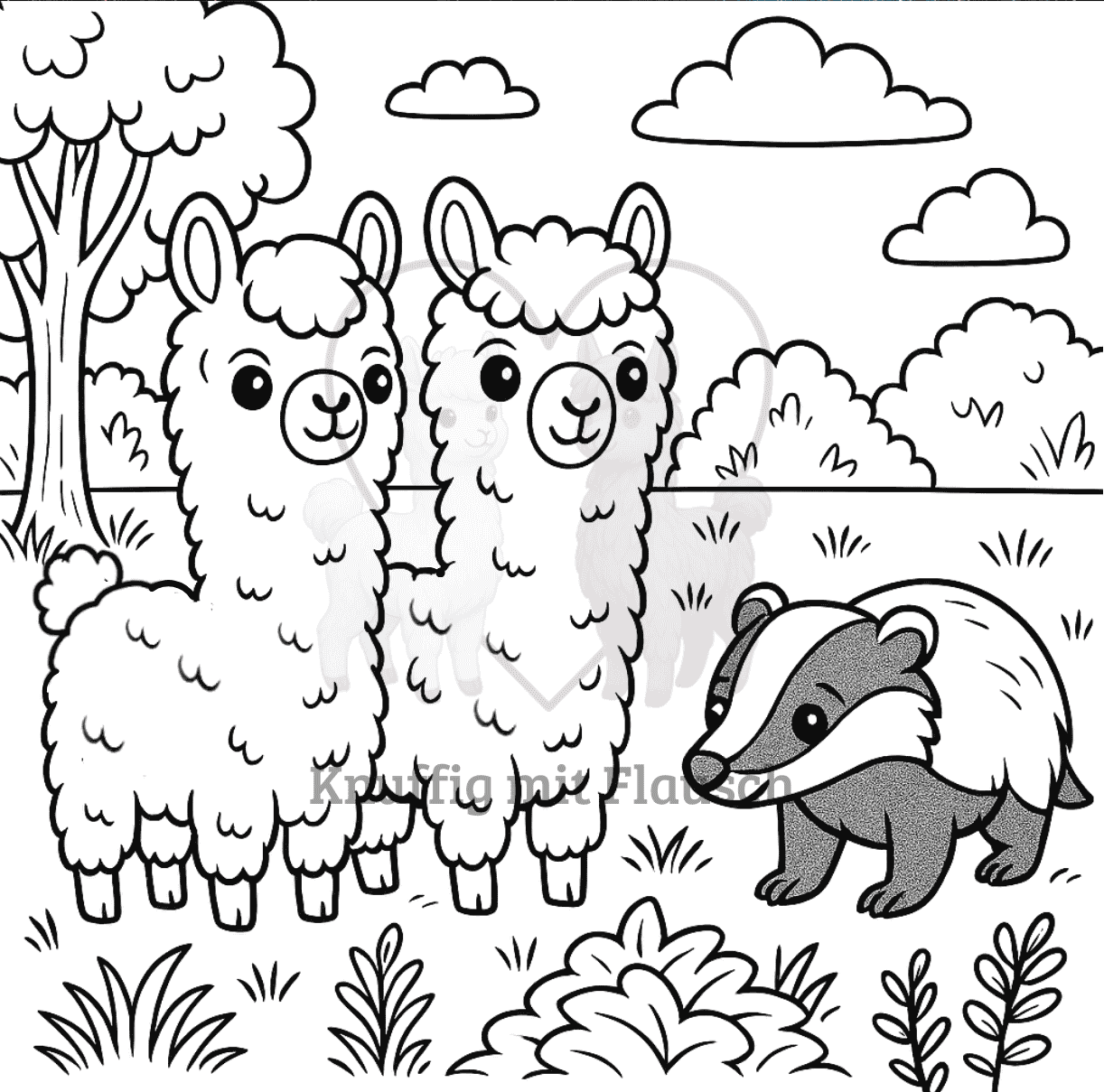 Das grosse Ausmalbuch zum Mitmachen